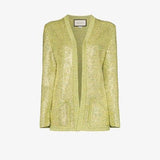Gucci Crystal Knit green/YellowCardigan Sz XXS