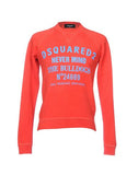 Dsquared2 Red Nevermind The Bulldogs Sweatshirt Sz XLarge