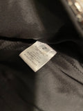 AREA Black Crystal Cut Out Corset Top Sz 2