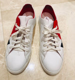 Fendi Bag Bugs Red/White Sneakers Sz 12