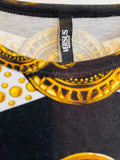 Versace Versus Medusa Bandage Print Shirt Sz XSmall