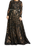 Mac Duggal Sequin Ballgown Dress Sz 16