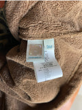 Fendi Bear Logo Terry Robe Sz 3 Months
