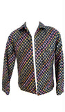 Gucci Star Denim Jacket Multicolored Crystals Exclusive Sz XL