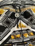 Versace Versus Printed Stretch Leggings Sz XS