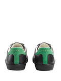 Gucci Ace Black Logo Sneakers Sz 12