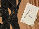 Wolford Nude Black Buckle Bodysuit Sz XS
