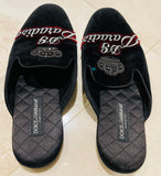 Dolce & Gabbana DG Paradise Velvet Slip on Sz 12