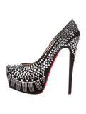 Christian Louboutin Daffodile Decora Strass Platform Pumps SZ 38.5