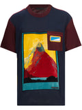 Prada Mountain Navy Shirt  Sz XL