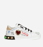 Dolce & Gabbana Portofino DG King Sneakers Sz 25