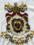 Dolce & Gabbana Heraldic Sicilia Print White Tshirt sz 52