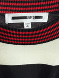 Alexander McQueen MCQ Striped Knit Sweater Sz XLG