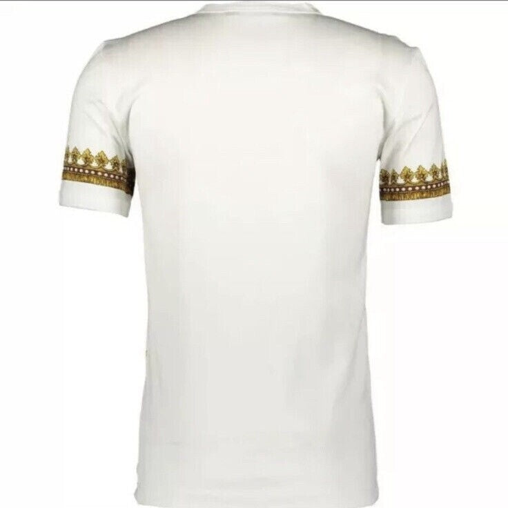 Dolce & Gabbana Heraldic Sicilia Print White Tshirt sz 52