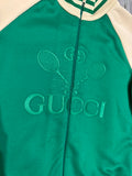 Gucci Green Tennis Bomber Jacket & Shorts Set SZ 36 MONTHS