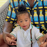 Gucci White Polo Shirt Green/Red Details sz 18/24 months
