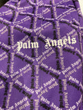Palm Angels Purple Storm Monogram Zip-front Track Jacket Sz XL