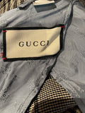 Gucci Custom GM Plaid Button Down Shirt Sz XL