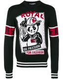 Dolce & Gabbana DG Passion Bear Sweater Sz 52