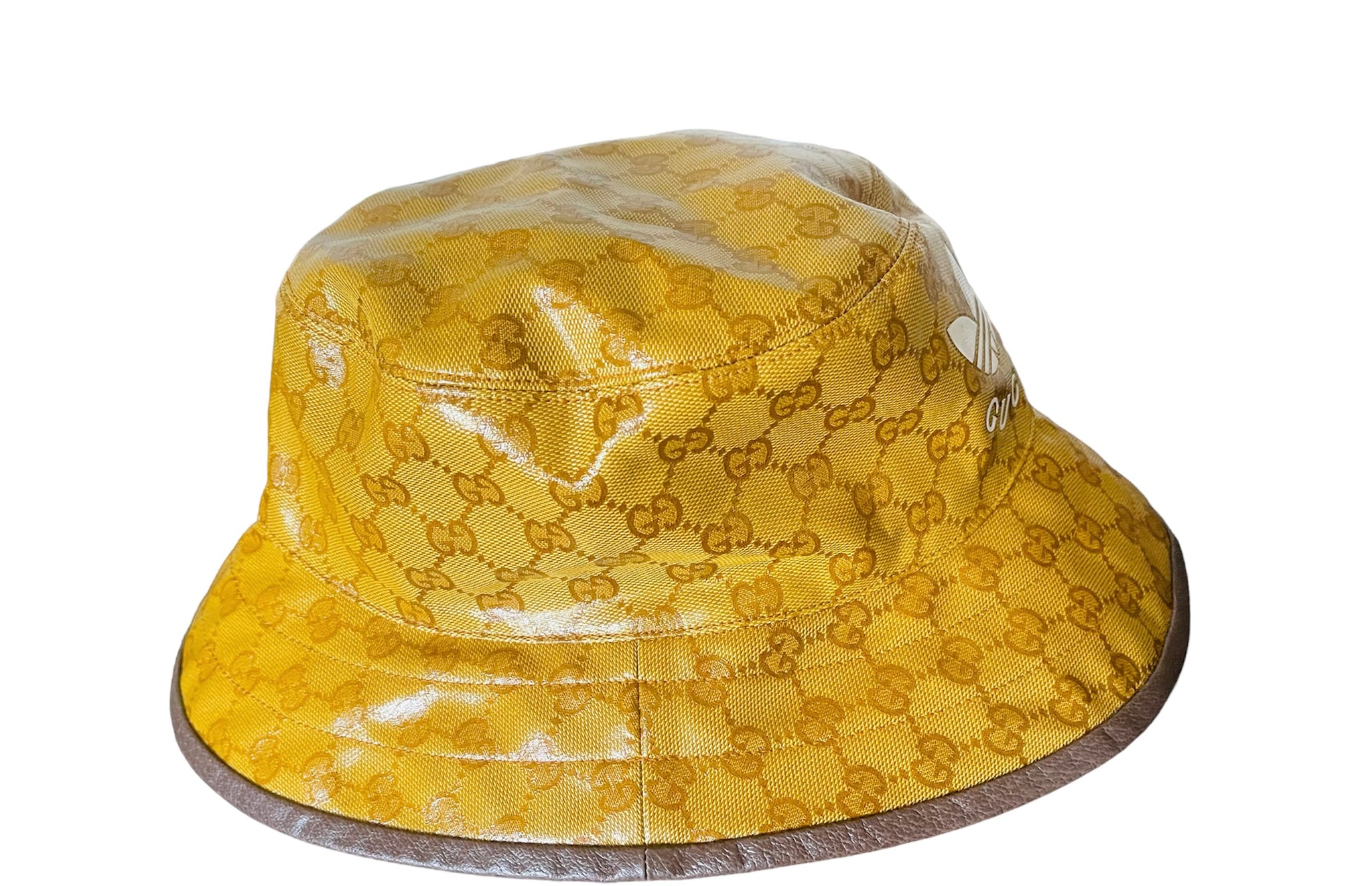 Gucci X Adidas Logo Bucket Hat Sz XXL – Wopsters Closet Gucci X Adidas Logo Bucket Hat Sz XXL – Wopsters Closet
