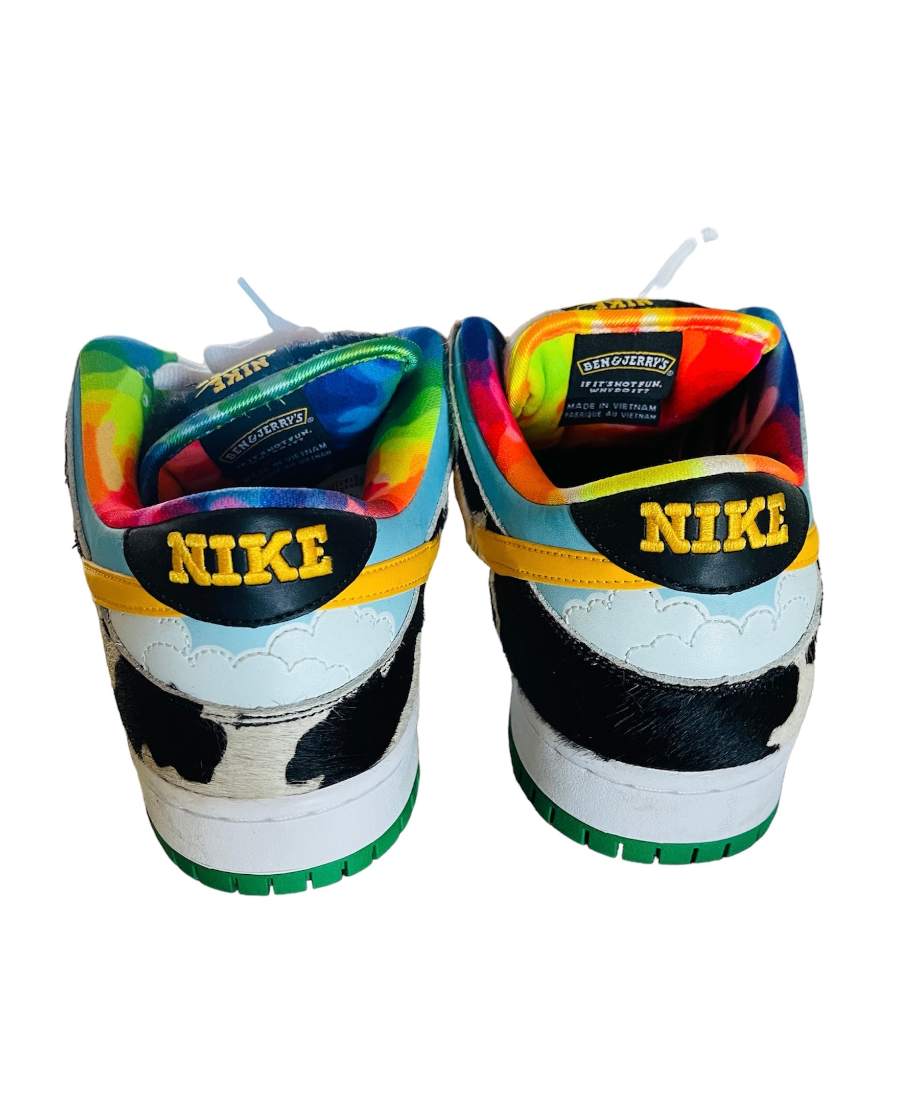 Nike Dunk Low SB x Ben & Jerry\'s Chunky Dunky size 12. Amazon.com | Nike Mens SB Dunk Low CU3244 100 Ben & Jerry main image 2