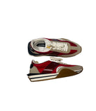 Tom Ford Red & Gray James Sneakers Sz 11.5