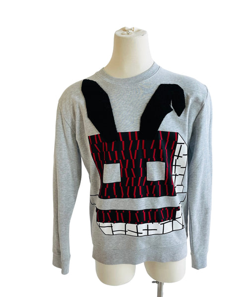 Alexander mcqueen rabbit sweatshirt hotsell