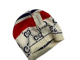 Gucci Infant Red Blue Beanie Logo Hat