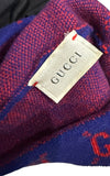 Gucci Infant Blue Red Logo Beanie Hat