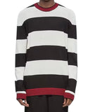 Alexander McQueen MCQ Striped Knit Sweater Sz XLG