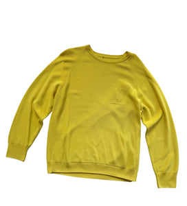 Louis Vuitton Yellow Knit Sweater Sz XXL