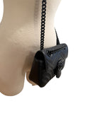 Gucci Black GG Marmont Small Purse Crossbody