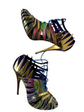 Pierre Hardy Vintage Y2K Cut Out Booties Sz