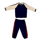 Gucci Navy GG Sweatshirt Jacket & Joggers Set Sz 18/24 months