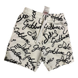 Dolce & Gabbana Script Logo Hoodie Jacket & Shorts Sz 24/36 months