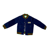 Gucci Infant Denim Logo Bomber Jacket Sz 18/24 Months