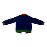 Gucci Infant Denim Logo Bomber Jacket Sz 18/24 Months