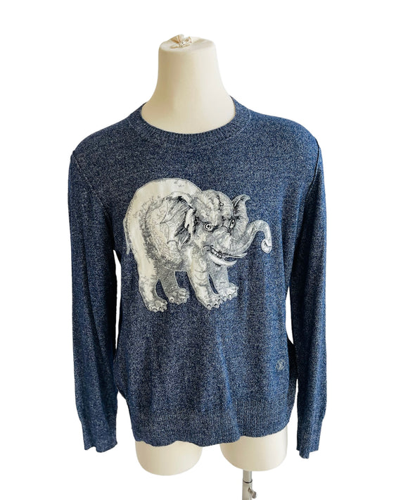 Louis Vuitton Elephant Chapman Sweater Sz XXL