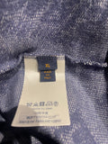 Louis Vuitton Blue Cities Jacquard Sweater Sz XL