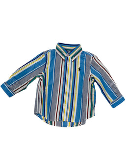 Ralph Lauren Long Sleeve Striped Shirt Sz 9 Months