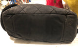 Chanel Limited Edition Cruise Black Coated Canvas Logo Tote