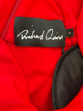 Richard Quinn Red Gloved Jumpsuit Heels Sz 8
