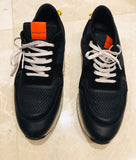 Givenchy Black Runner Nylon Suede Sneakers Sz 12/45