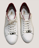 Roberto Cavalli Low White Snake Sneakers Sz 44/11