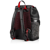 Christian Louboutin Explorafunk Studded Black Leather Backpack