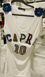 Dolce and Gabbana Capri 10 Tank T Shirt Sz XS