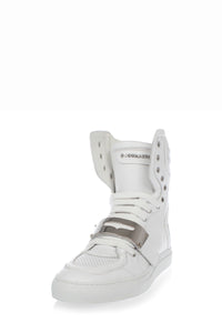 Dsquared2 Cambridge White High Top Sneakers Sz 45/12