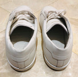 Saint Laurent SL01 White Leather Sneakers Sz 45