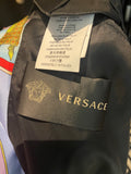 Versace Archive Angels Quilted Silk Jacket Sz XLarge