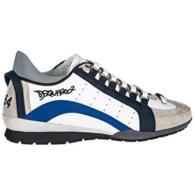 Dsquared2 551 Blue/white Sneakers Sz 45/12